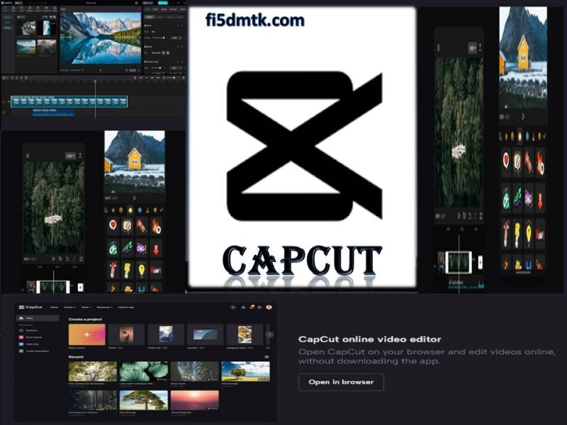 تحميل أحدث اصدار برنامج كاب كات capcut للكمبيوتر والأندرويد مجانا 2023