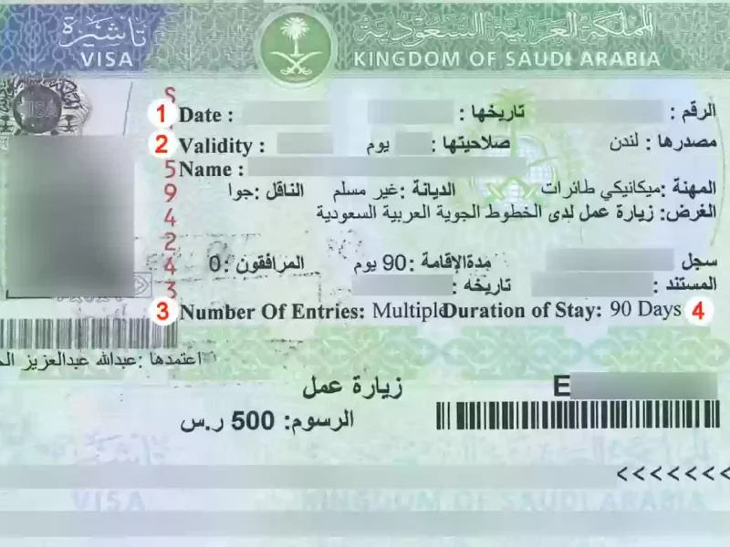 ما هي طريقة الاستعلام عن تأشيرة السعودية برقم الجواز؟ …الجوازات تجيب